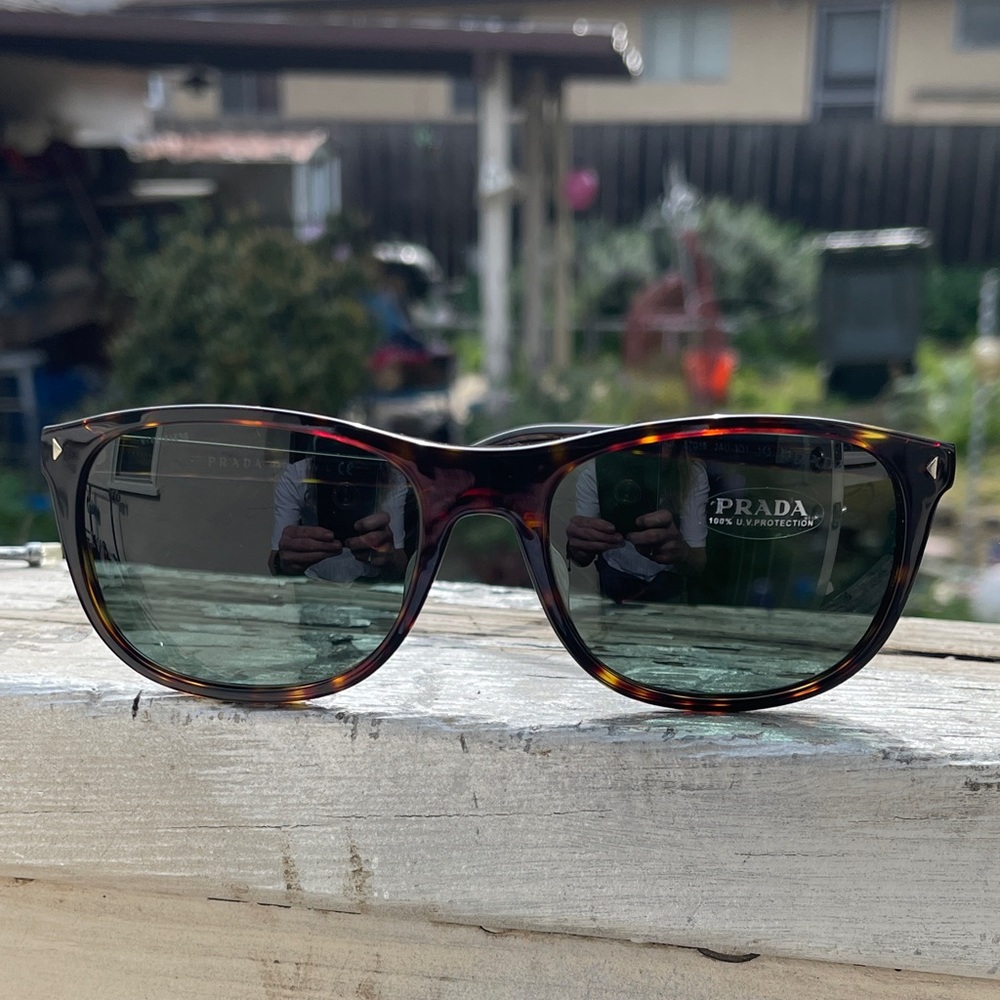 Prada Brown Tortoise Sunglasses